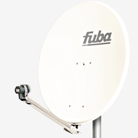Fuba DAL 801 W + Single LNB Sat Satelliten Anlage Schüssel DEK 117 1 Teilnehmer Alu Spiegel Weiß für 1 Teilnehmer HDTV 4K 3D kompatibel Aluminium Fuba DAL 801 W + Single LNB Sat Satelliten Anlage Schüssel DEK 117 1 Teilnehmer Alu Spiegel Weiß für 1 Teilnehmer HDTV 4K 3D kompatibel Aluminium