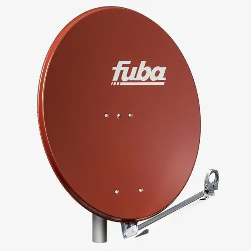 Fuba DAL 804 R Sat Anlage Antenne Schüssel Spiegel Alu Rot Quad LNB DEK 417 4 Teilnehmer (HDTV-, 4K- und 3D-kompatibel) Fuba DAL 804 R Sat Anlage Antenne Schüssel Spiegel Alu Rot Quad LNB DEK 417 4 Teilnehmer (HDTV-, 4K- und 3D-kompatibel)