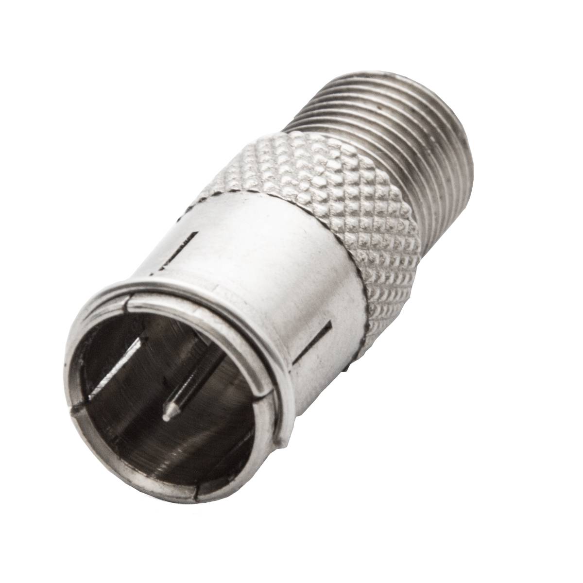 SAT F-Quick-Stecker auf F-Buchse F-Schnellstecker Schnellverbinder Quickverbinder