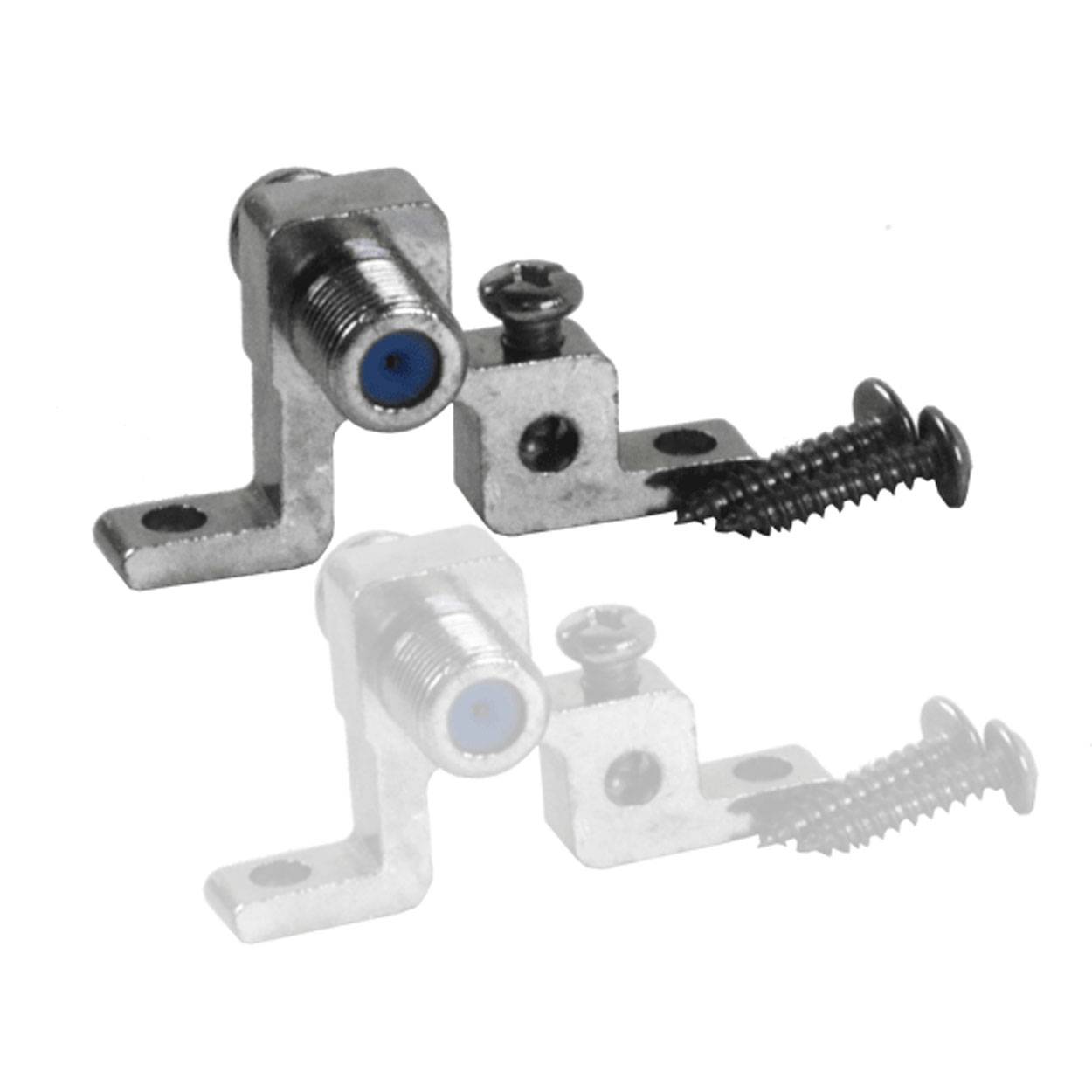 PremiumX Erdungsblock 1-fach F-Erdungsblock für Koax Leitungen Erdung F-Technik SAT Blitzschutz Block