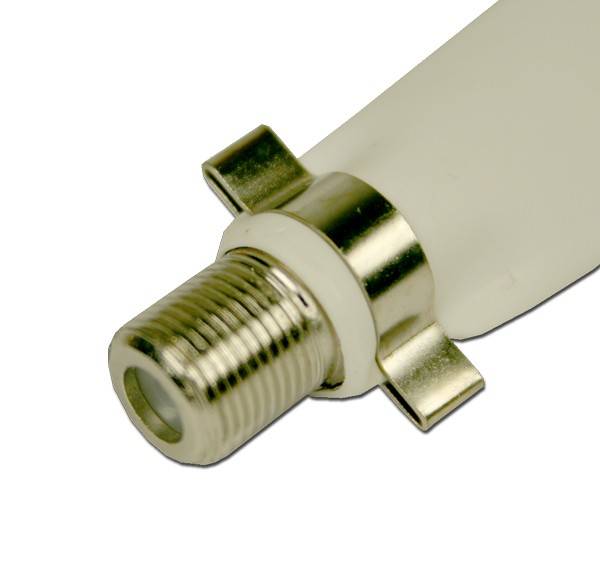 wentronic WEFD 01 - HF-Kabel - F-Stecker weiblich zu F-Stecker weiblich