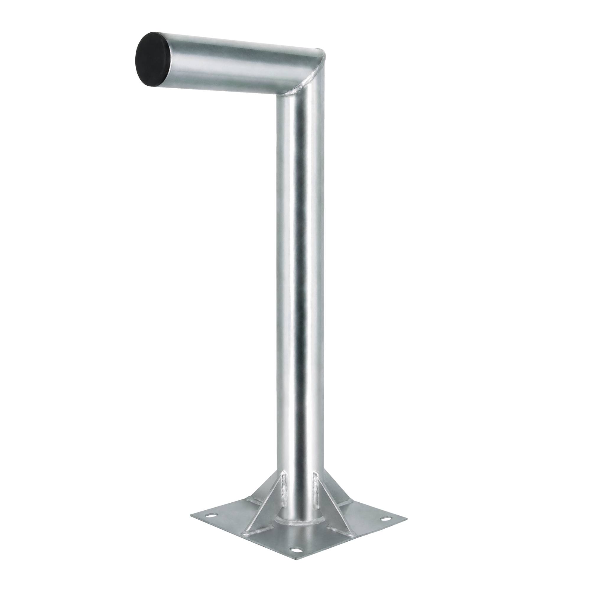 PremiumX 60cm Wandhalter mit Verstrebung Stahl verzinkt Ø 60mm Winkel Wand-Halterung für Satelliten-Schüssel SAT-Antenne