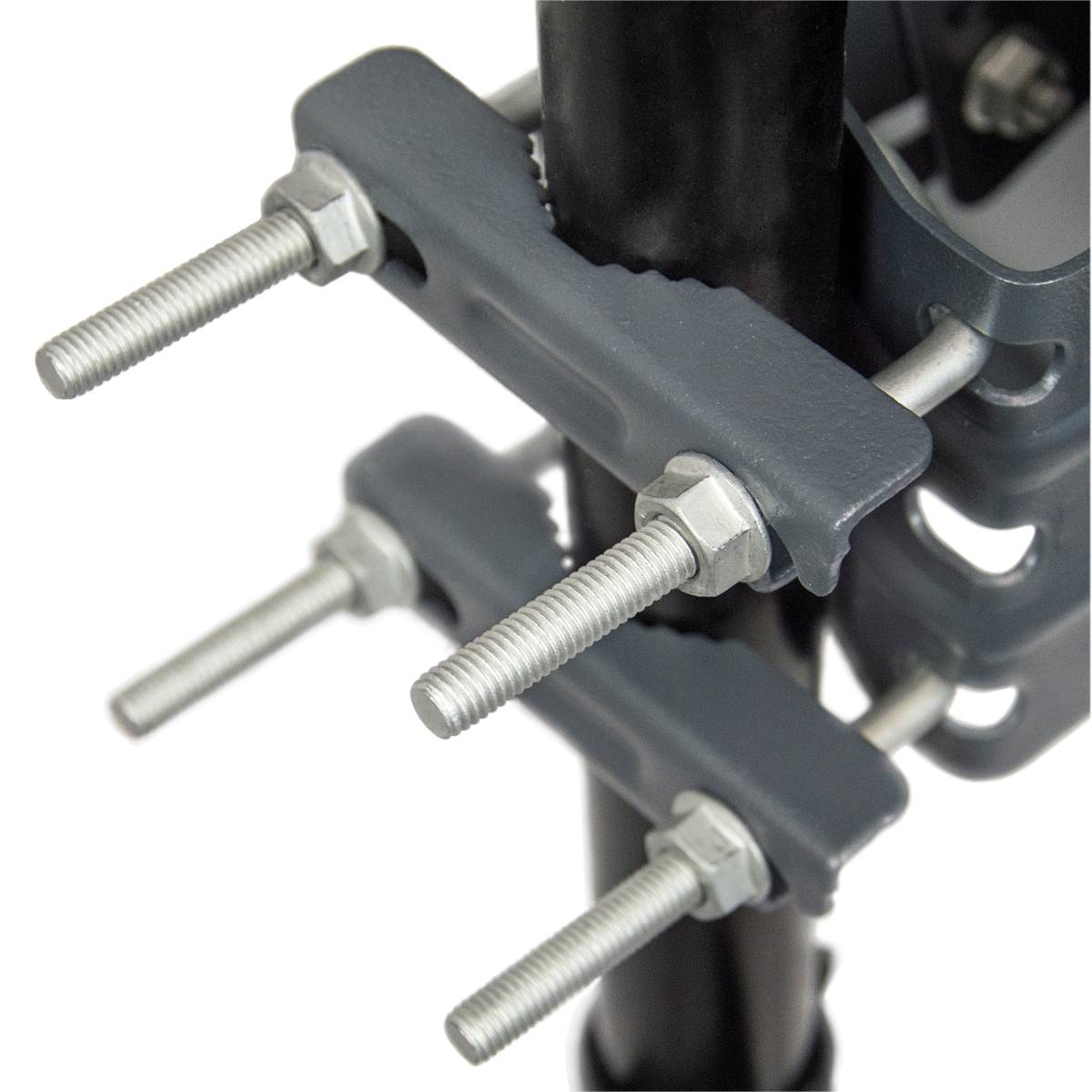 PremiumX Satelliten-Komplettanlage 100cm Satellitenschüssel Aluminium Anthrazit Antenne Octo LNB 16x F-Stecker, SAT bis 8 Teilnehmer