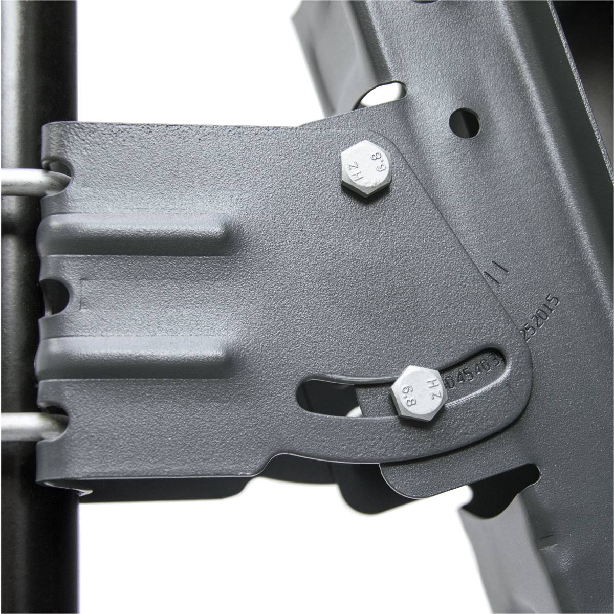 PremiumX Satelliten-Komplettanlage 100cm Satellitenschüssel Aluminium Anthrazit Antenne Twin LNB 4x F-Stecker, SAT bis 2 Teilnehmer