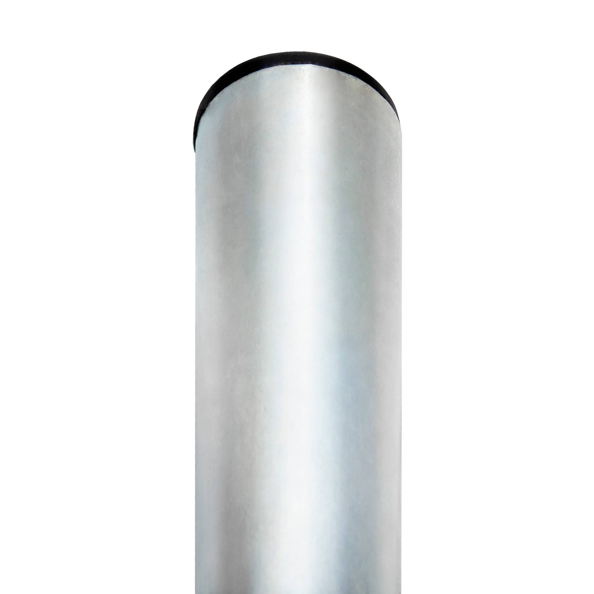 PremiumX Antennenmast 2m Ø 48mm Stahl SAT Mast Satellitenmast Mastrohr Stangenrohr Halterung für Satelliten-Schüssel