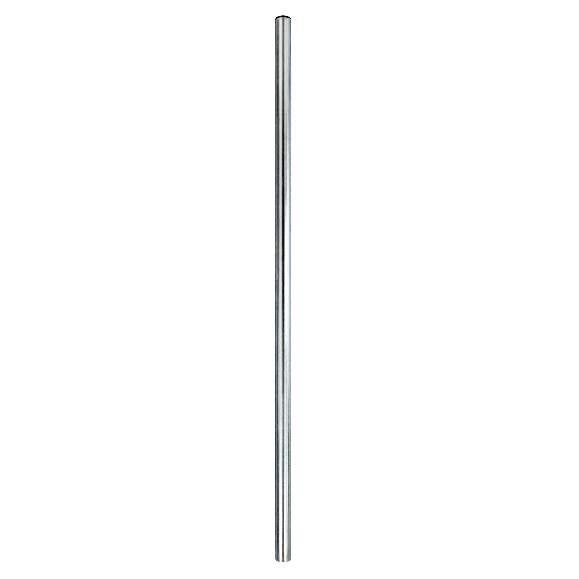 PremiumX Antennenmast 2m Ø 60mm Stahl SAT Mast Satellitenmast Mastrohr Stangenrohr Halterung für Satelliten-Schüssel