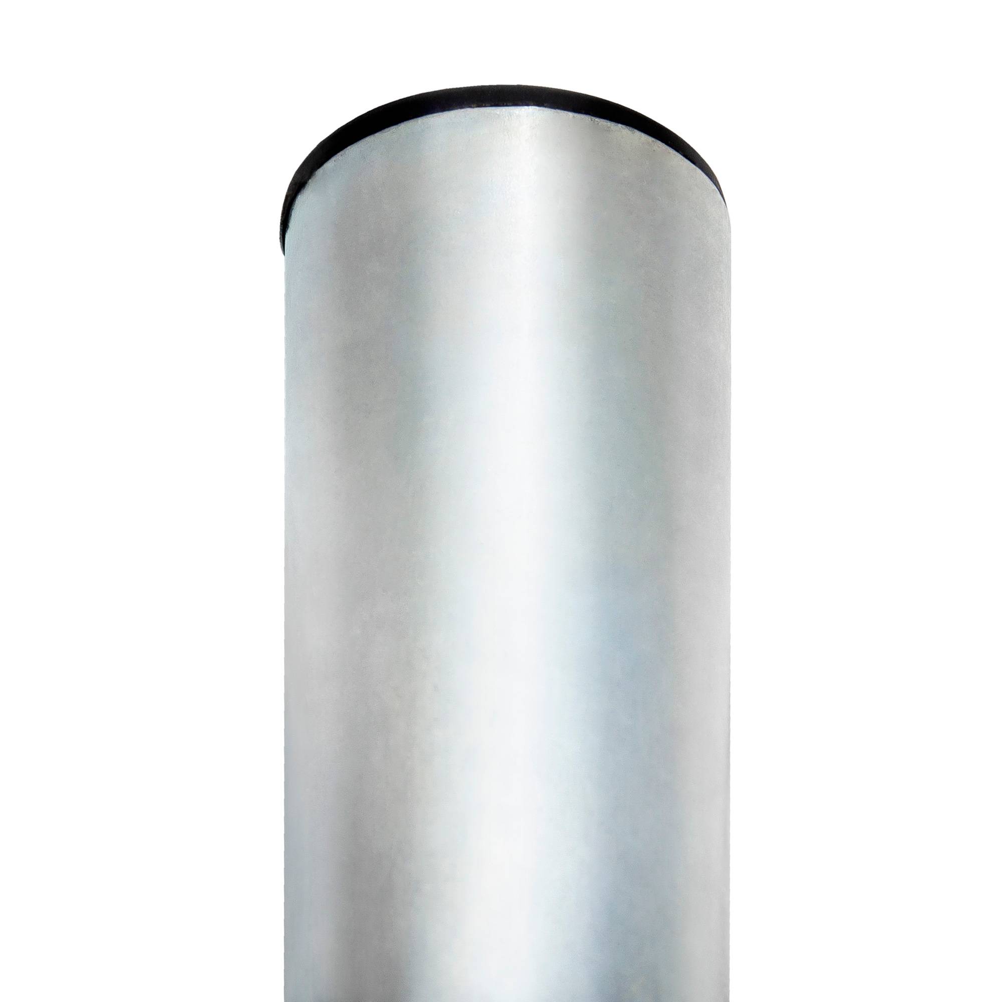 PremiumX Antennenmast 2m Ø 60mm Stahl SAT Mast Satellitenmast Mastrohr Stangenrohr Halterung für Satelliten-Schüssel