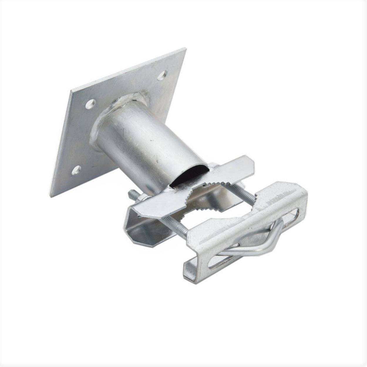 PremiumX SAT Rohrschelle für Wandausleger 2x Zahnschelle Mastaufnahme bis Ø 50mm