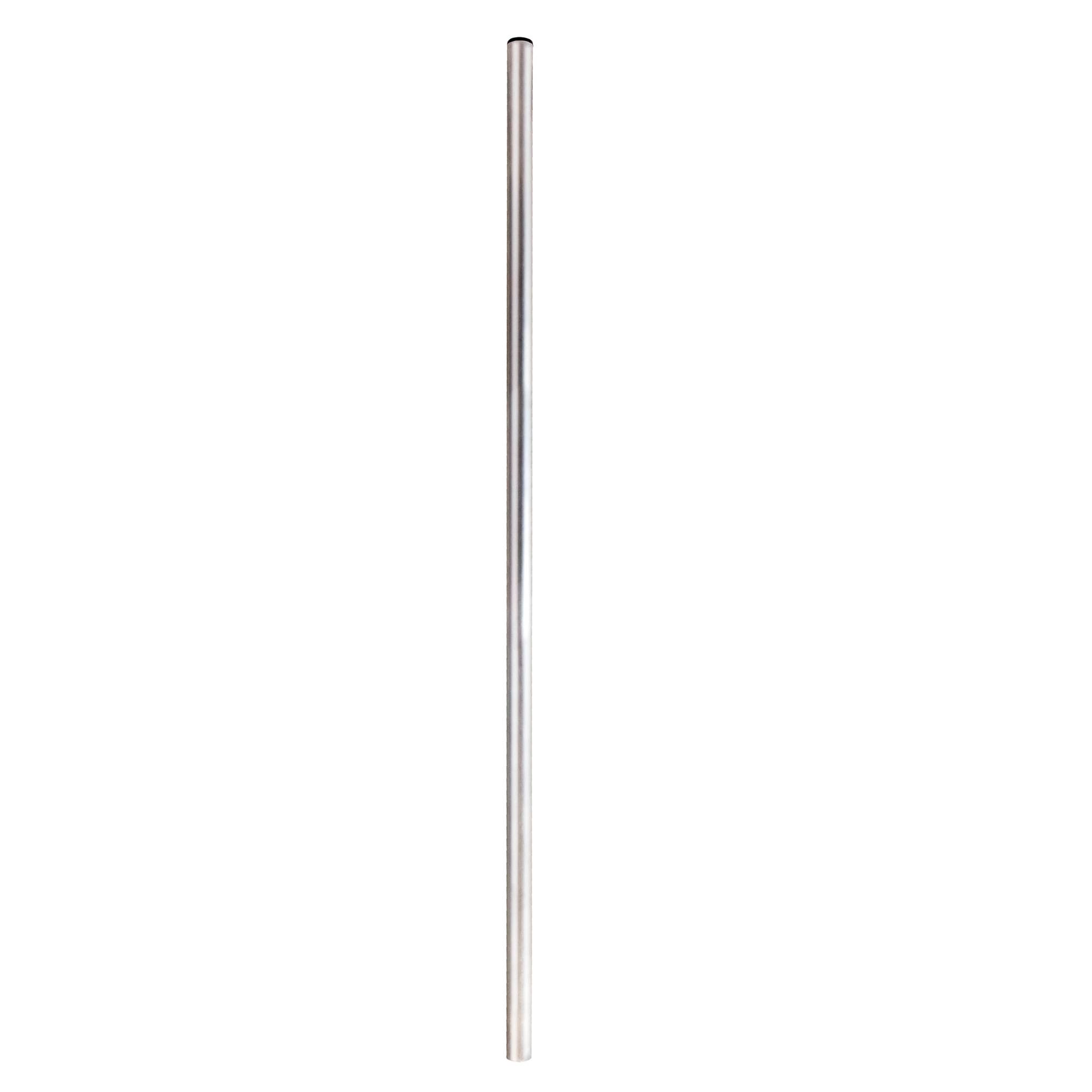 PremiumX Antennenmast 2m Ø 50mm Aluminium SAT Mast Satellitenmast Mastrohr Stangenrohr Halterung für Satelliten-Schüssel
