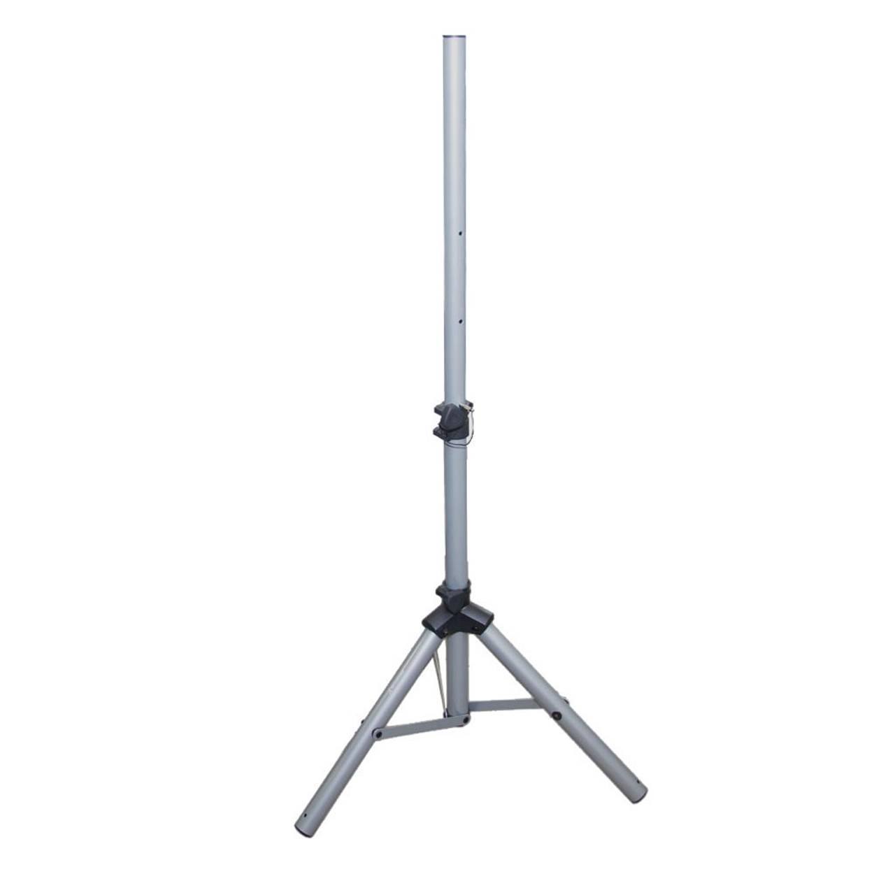 PremiumX BASIC Dreibein Stativ Aluminium 120cm Ø 35mm Silber SAT Tripod Ständer Satellitenschüssel Balkon Camping inkl. Heringe