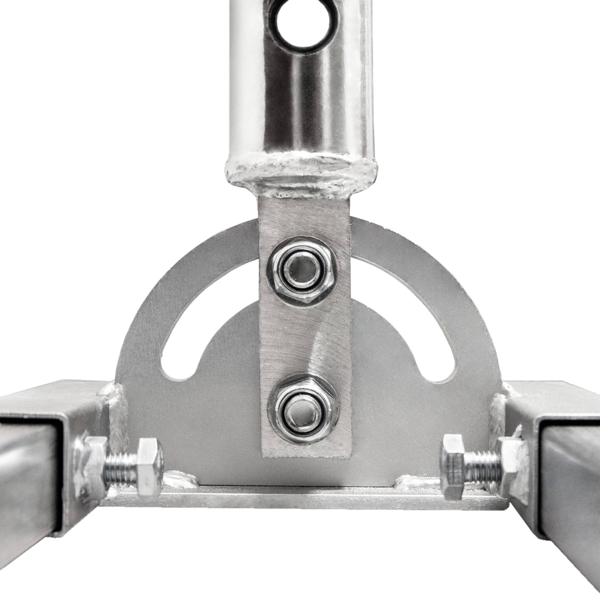 PremiumX PROFI X100-48K SAT Dachsparrenhalter 100cm Mast 48mm Stahl feuerverzinkt Sparren-Halterung für Satelliten-Antenne Satellitenschüssel mit Ka