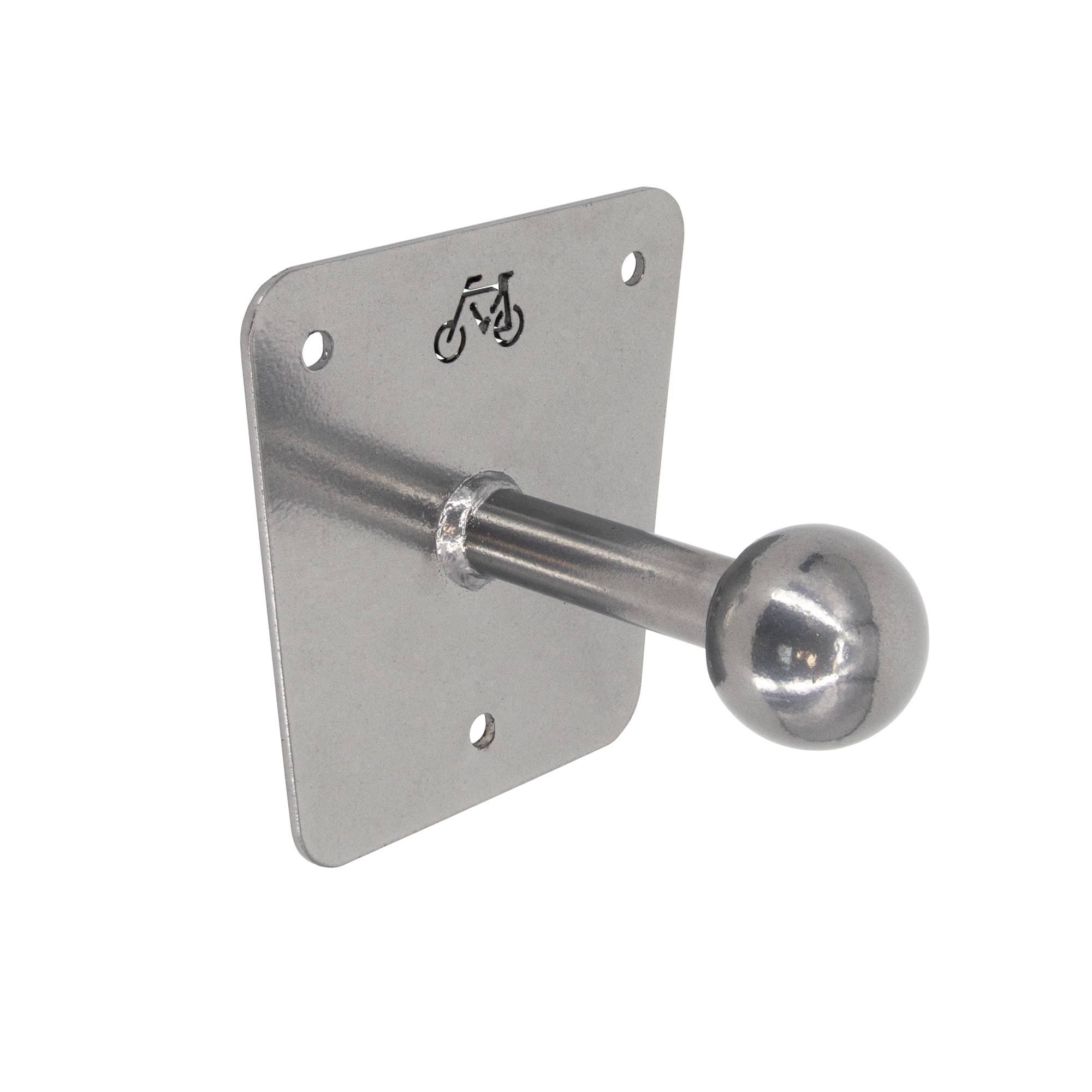 PremiumX Wandhalterung für Fahrradträger Kugelkopf Fahrrad-Heckträger Wand-Halter inkl. Befestigung Dübel U-Scheibe Schrauben