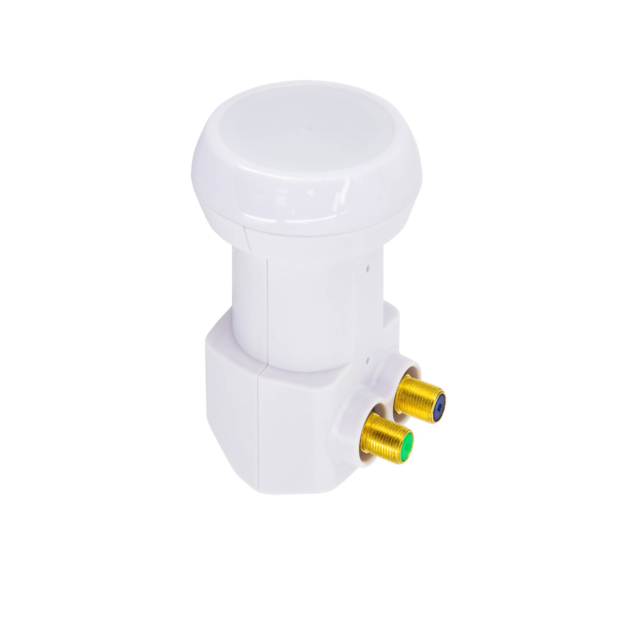 PremiumX Twin LNB PXV-T Satelliten Empfangskopf Sat 0,1 DB für 2 Teilnehmer HDTV FULLHD 3D 4K High Quality