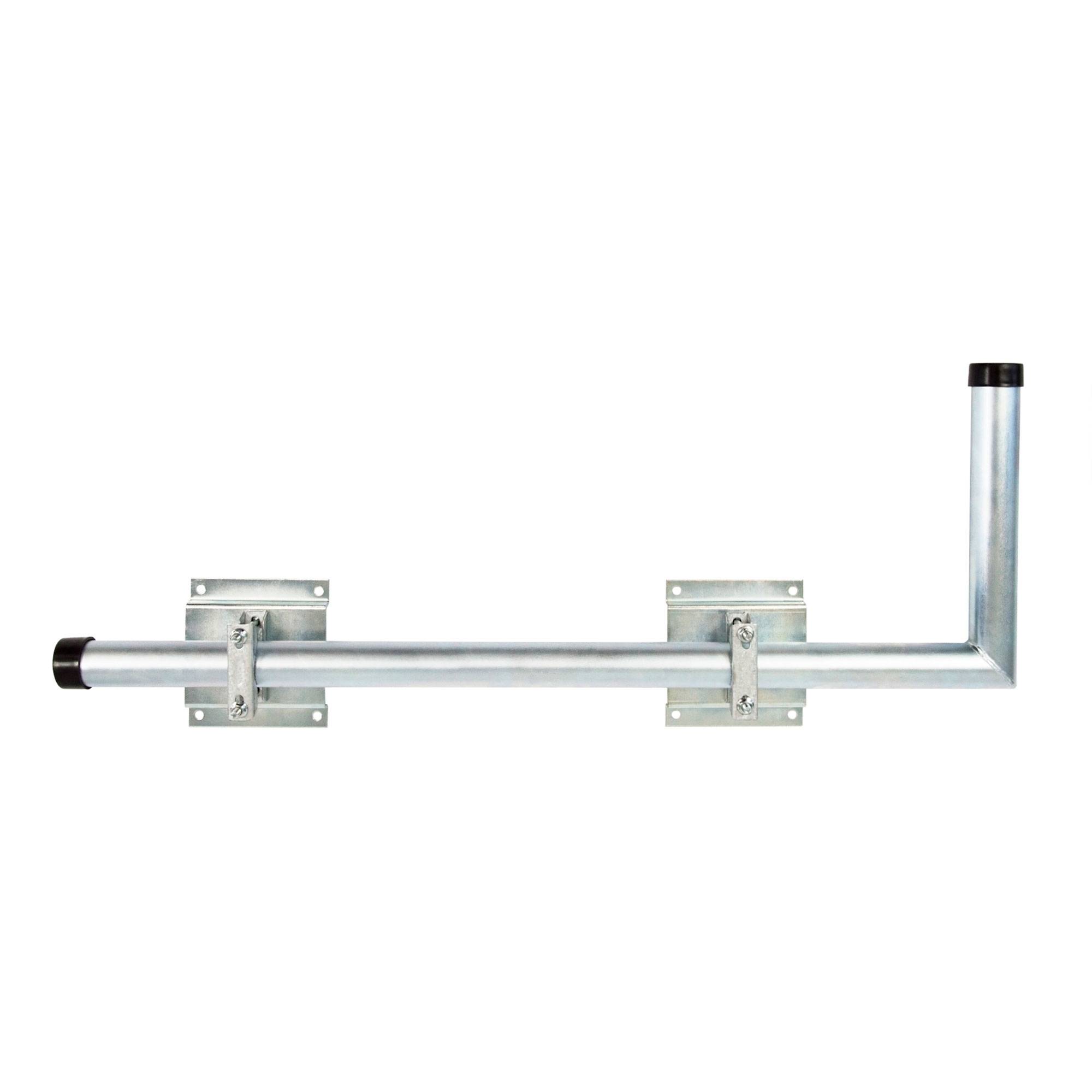 PremiumX 100cm Wandausleger SAT Wand-Halterung Stahl verzinkt Rohr Satellitenschüssel Mast Satellitenantenne Wandhalter