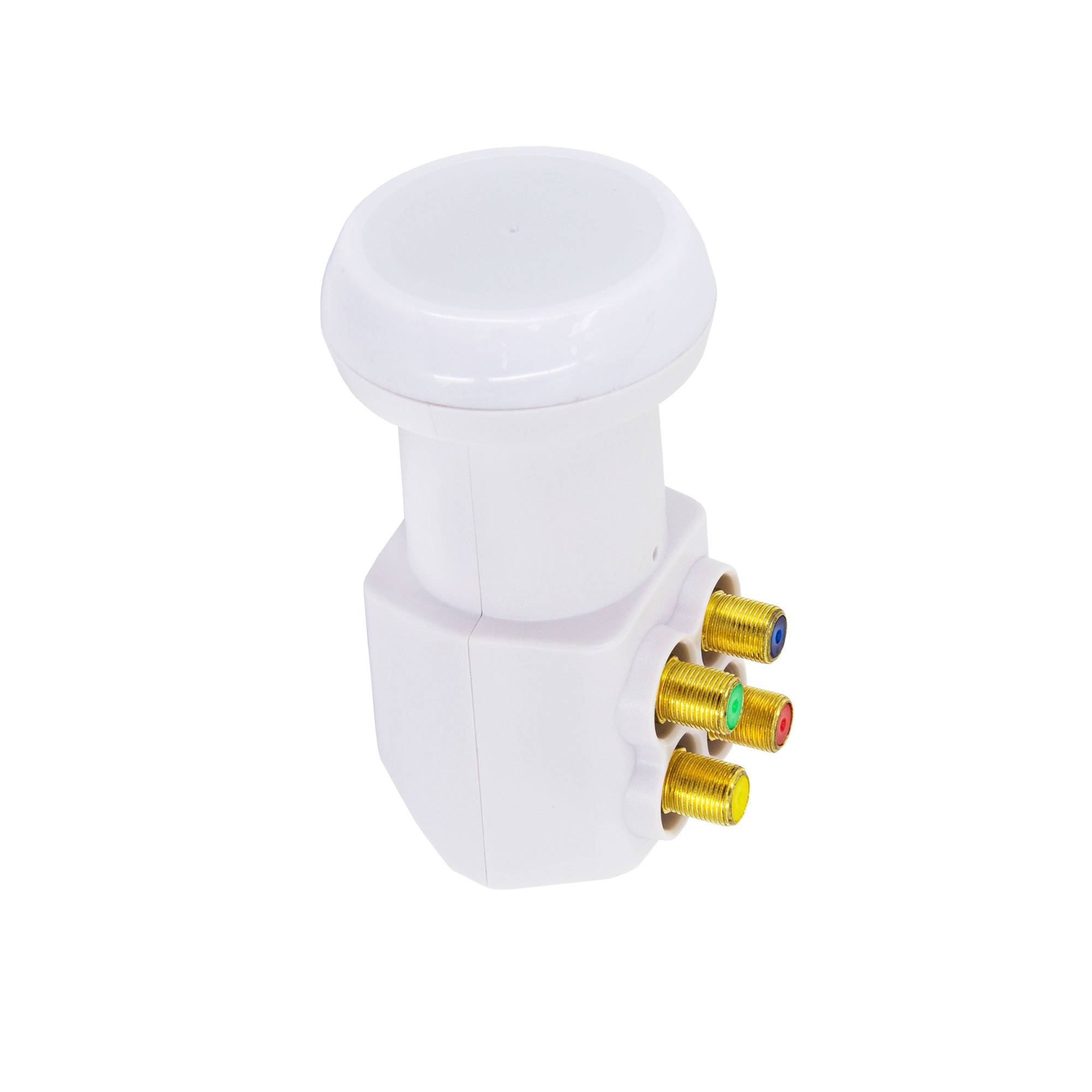 PremiumX Quad LNB PXV-QS Satelliten Empfangskopf SAT 0,1dB für 4 Teilnehmer HDTV FullHD 4K High Quality