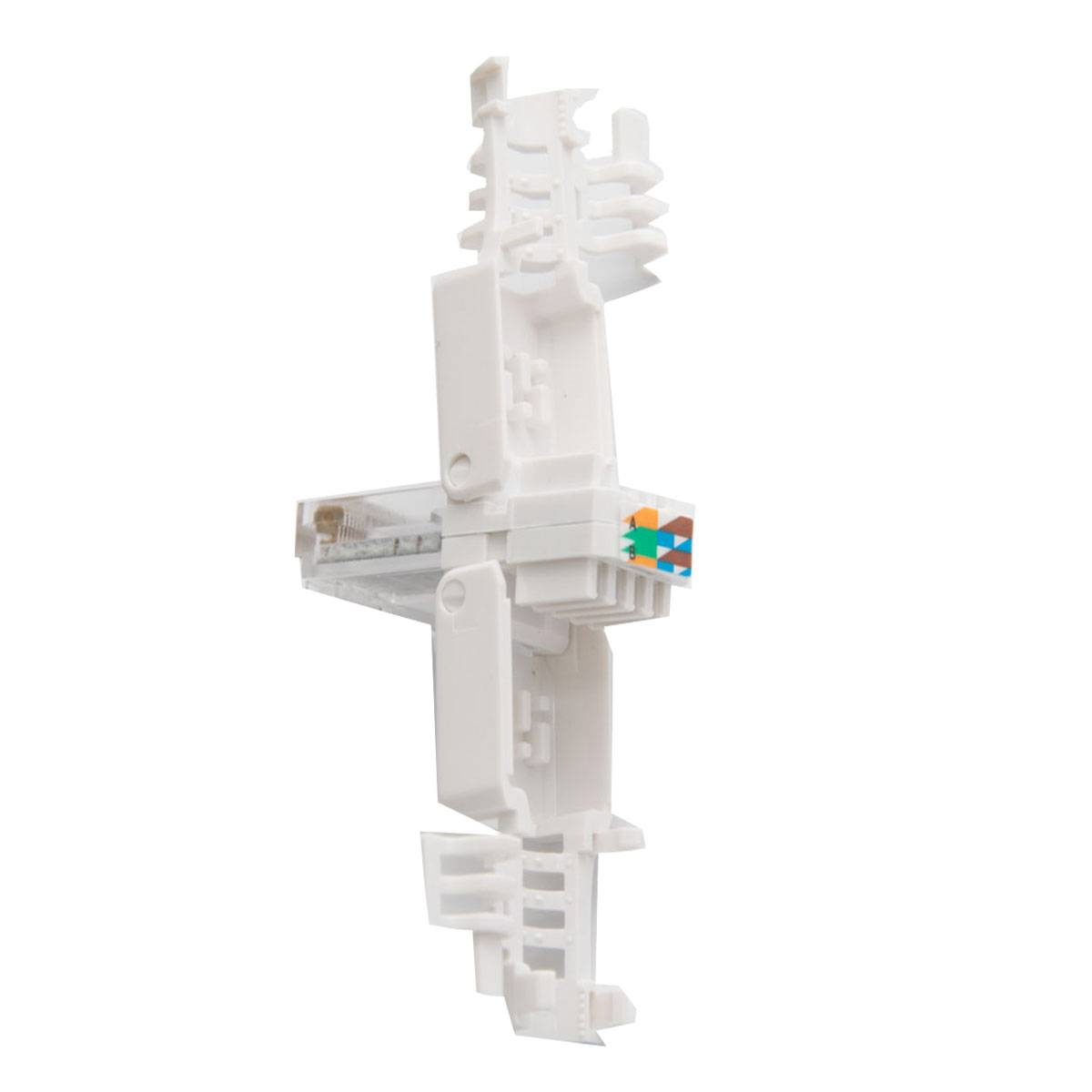 PremiumX 80x Netzwerkstecker CAT6a RJ45 Adapter Kupplung für CAT6 und CAT7 Verlegekabel Patchkabel AWG 24, 25 und 26 Innenleiter LAN Stecker