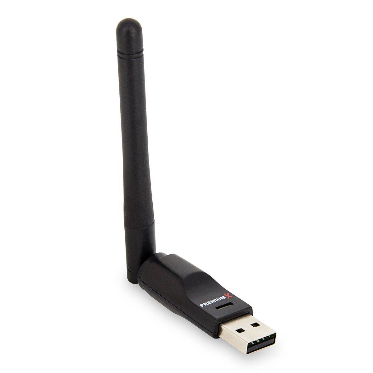 PremiumX PX150 MEGA WLAN Stick universal abnehmbarer Antenne USB Wireless-LAN 150 MBit/s WI-FI Wireless Plug & Play