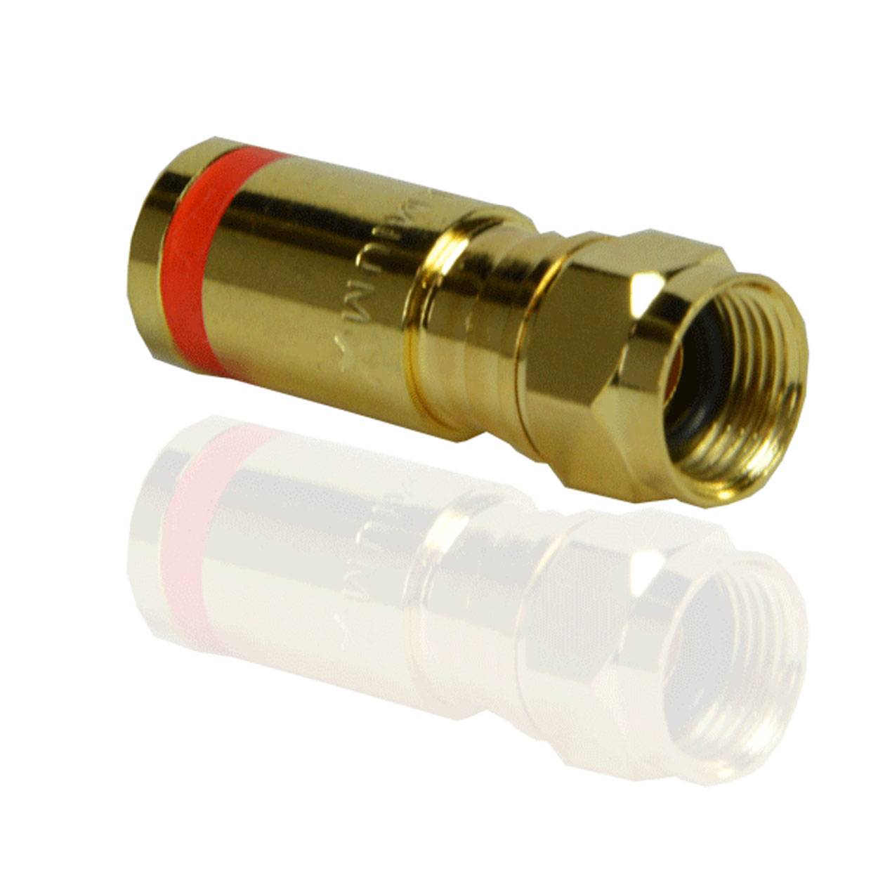 PremiumX 10m Sat Antennenkabel Digital Innenleiter REINES KUPFER mit F Kompressionsstecker XCon G3