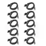 PremiumX 10x 1,5m HDMI-Kabel mit 24K vergoldeten Kontakten - Innenleiter 100% Kupfer - kompatibel HDMI 2.0a, 2.0, 1.4a PremiumX 10x 1,5m HDMI-Kabel mit 24K vergoldeten Kontakten - Innenleiter 100% Kupfer - kompatibel HDMI 2.0a, 2.0, 1.4a