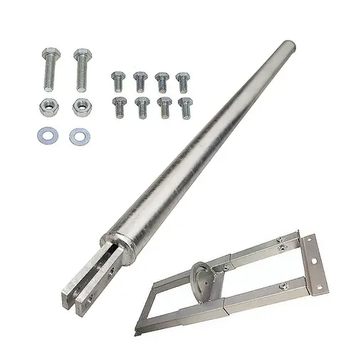 SkyRevolt SAT Dachsparrenhalter 1m Mast 60mm Stahl feuerverzinkt Sparren-Halterung für Satelliten-Antenne Satellitenschüssel mit ALU Dachabdeckung SkyRevolt SAT Dachsparrenhalter 1m Mast 60mm Stahl feuerverzinkt Sparren-Halterung für Satelliten-Antenne Satellitenschüssel mit ALU Dachabdeckung