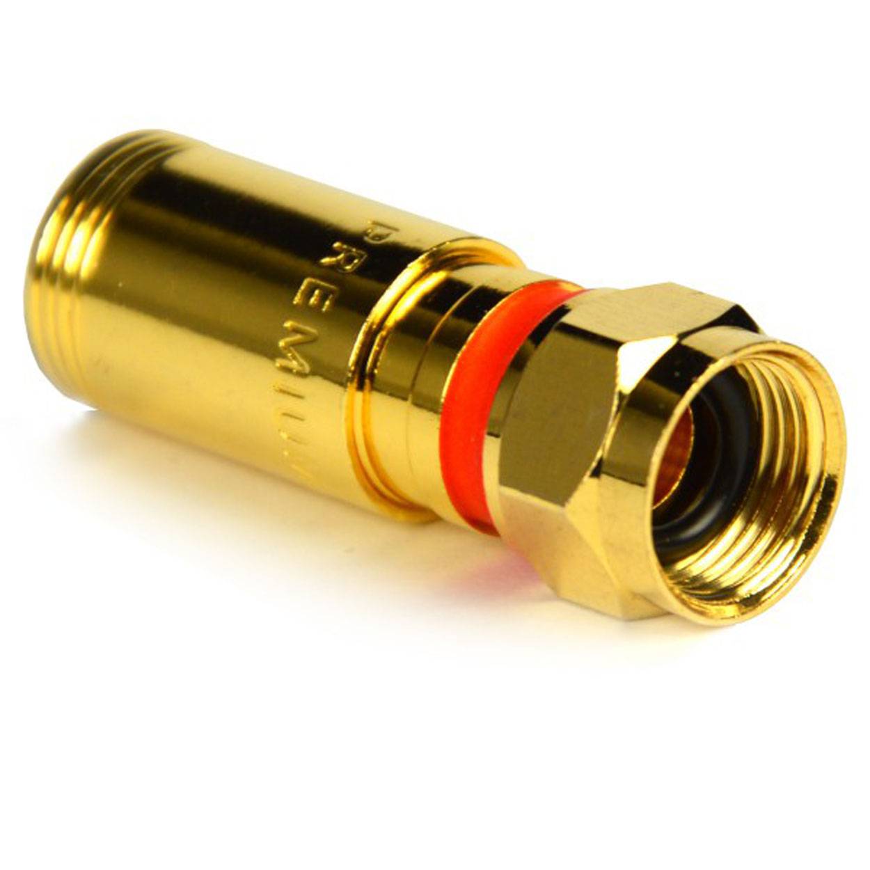 PremiumX 25x Kompressionsstecker XCon G4 F-Kompressionsstecker 7 bis 7,5mm für SAT Kabel Koaxialkabel