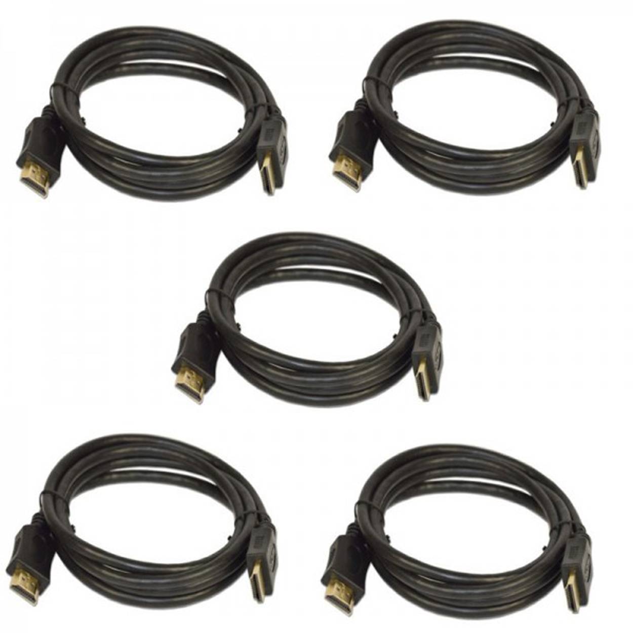 PremiumX 5x 1.5 m High Speed HDMI Kabel mit Ethernet
