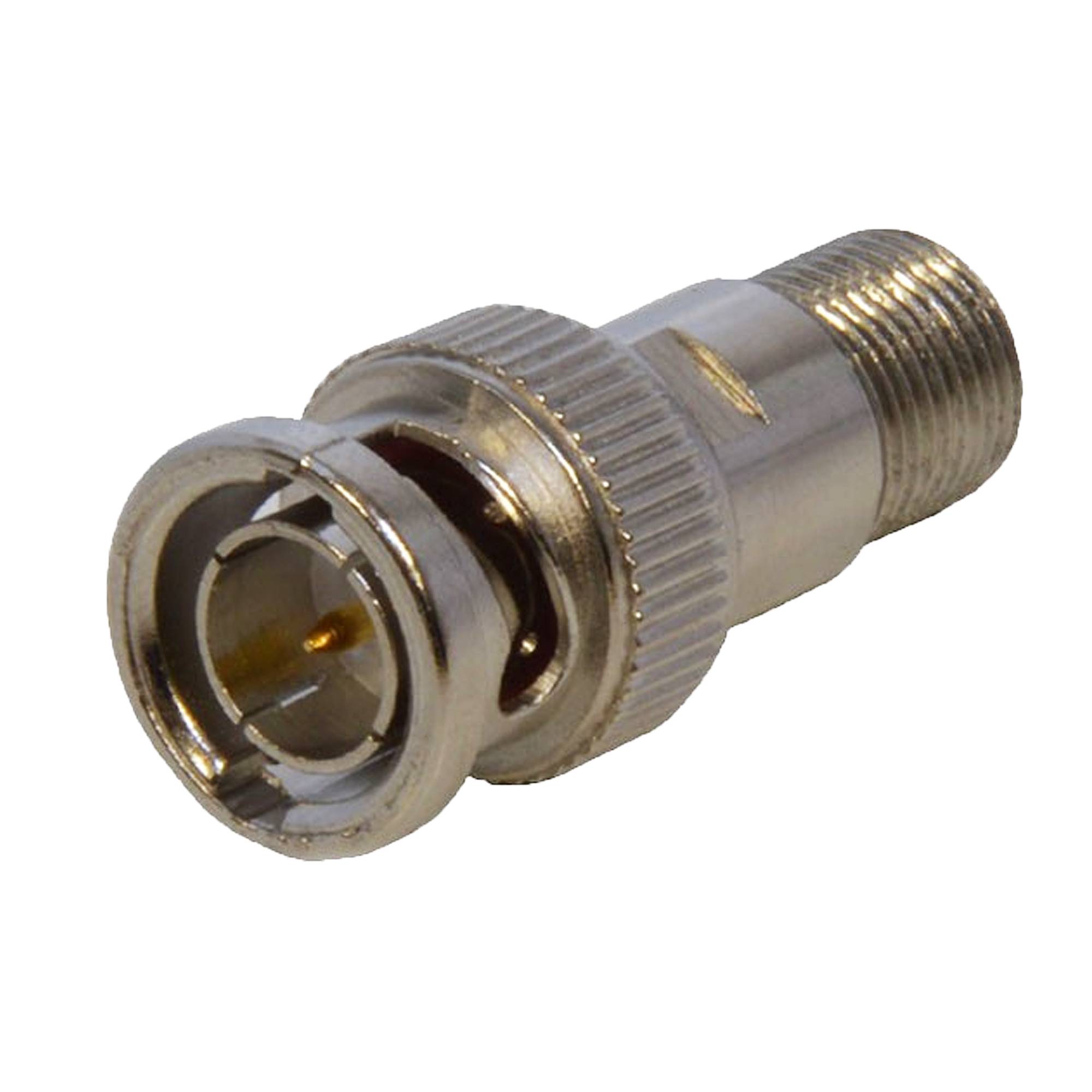 Premium X 50x BNC Stecker zu F-Buchse Adapter Koaxialadapter F zu BNC Anschluss RG6 RG59 für Kamera DVR