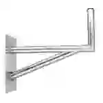 PremiumX 60cm Wandhalter mit Stützelement Aluminium SAT Auslegerlänge 600mm Auslegerhöhe 300mm Grundplatte 400x200mm PremiumX 60cm Wandhalter mit Stützelement Aluminium SAT Auslegerlänge 600mm Auslegerhöhe 300mm Grundplatte 400x200mm