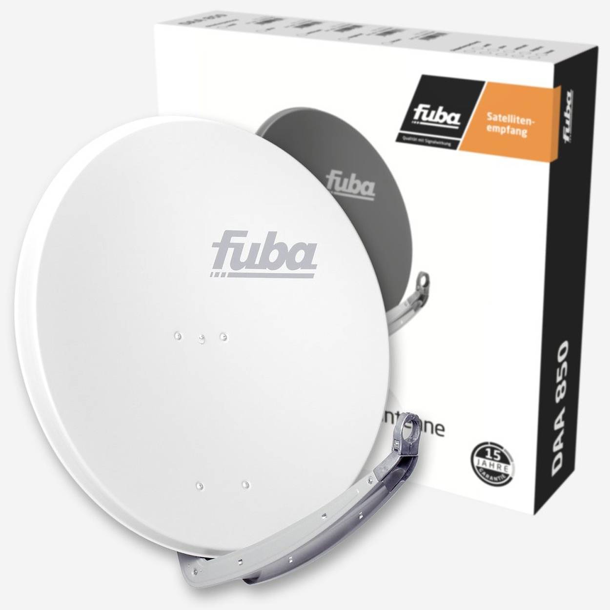 Fuba Antenne 85x85 cm Alu Weiß DAA 850 W