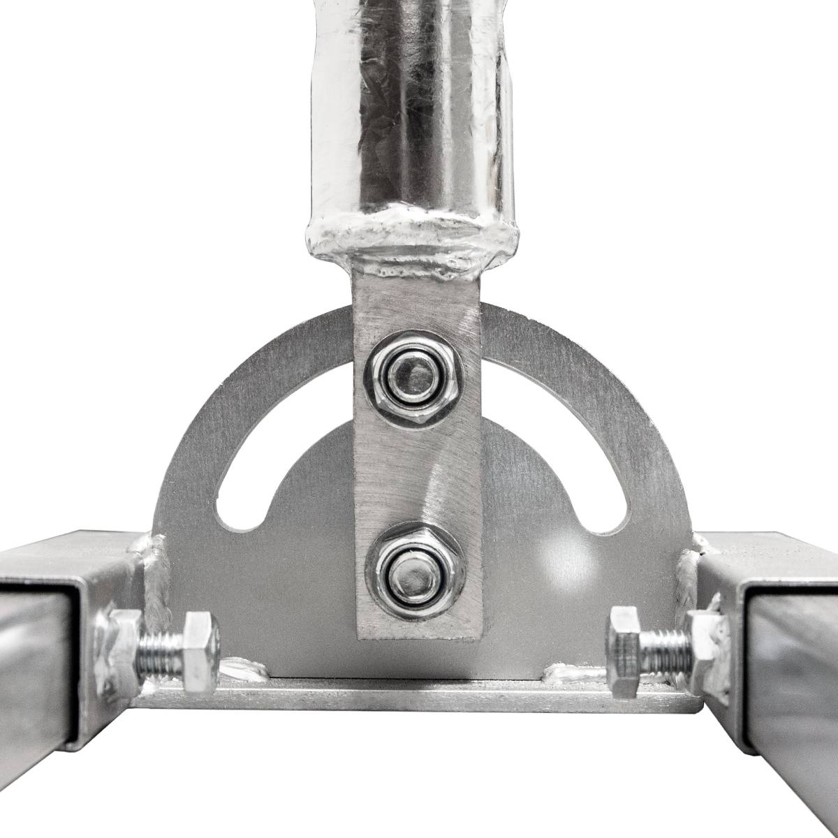 PremiumX PROFI X100-60 SAT Dachsparrenhalter 100cm Mast 60mm Stahl feuerverzinkt Sparren-Halterung für Satelliten-Antenne Satellitenschüssel