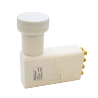 PremiumX Satelliten-Komplettanlage 80cm Satellitenschüssel Ziegelrot TV Satellitenantenne Octo LNB 16x F-Stecker, SAT für 8 Teilnehmer PremiumX Satelliten-Komplettanlage 80cm Satellitenschüssel Ziegelrot TV Satellitenantenne Octo LNB 16x F-Stecker, SAT für 8 Teilnehmer