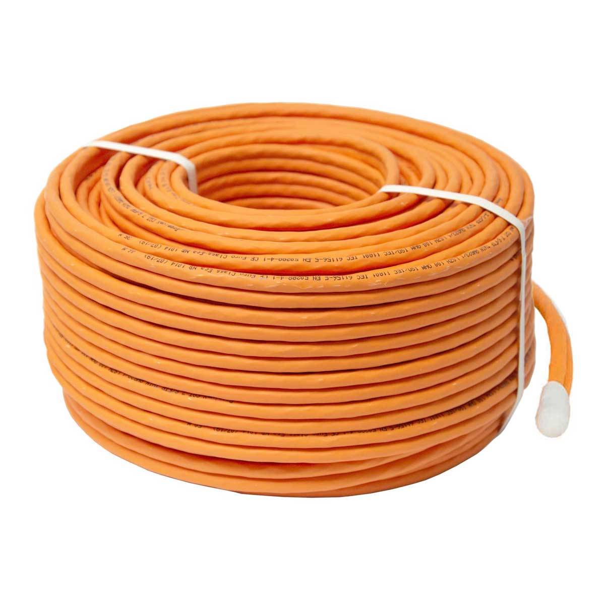 PremiumX 50m CAT 7 Netzwerkkabel Duplex LAN-Kabel Ethernet Datenkabel S/FTP PiMF PoE Eca Cat7 Verlegekabel