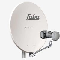 Fuba DAL 802 G Sat Anlage Antenne Schüssel Spiegel Twin LNB DEK 217 2 Teilnehmer Alu Sat-Schüssel/Sat-Spiegel Grau + Fuba DEK 217 Twin LNB für 2 Re Fuba DAL 802 G Sat Anlage Antenne Schüssel Spiegel Twin LNB DEK 217 2 Teilnehmer Alu Sat-Schüssel/Sat-Spiegel Grau + Fuba DEK 217 Twin LNB für 2 Re