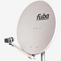 Fuba DAL 802 G Sat Anlage Antenne Schüssel Spiegel Twin LNB DEK 217 2 Teilnehmer Alu Sat-Schüssel/Sat-Spiegel Grau + Fuba DEK 217 Twin LNB für 2 Re Fuba DAL 802 G Sat Anlage Antenne Schüssel Spiegel Twin LNB DEK 217 2 Teilnehmer Alu Sat-Schüssel/Sat-Spiegel Grau + Fuba DEK 217 Twin LNB für 2 Re