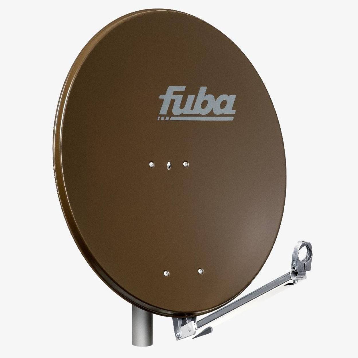 Fuba DAL 801 B Sat Anlage Antenne Schüssel Spiegel Single LNB DEK 117 1 Teilnehmer Alu Sat-Schüssel/Sat-Spiegel Braun<br>+ Fuba DEK 117 Single LNB