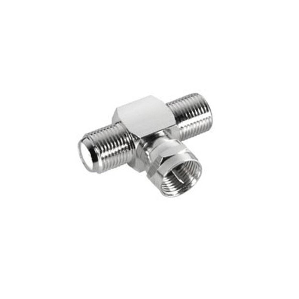 PremiumX F-Stecker Verteiler F Stecker auf 2x F-Kupplungen