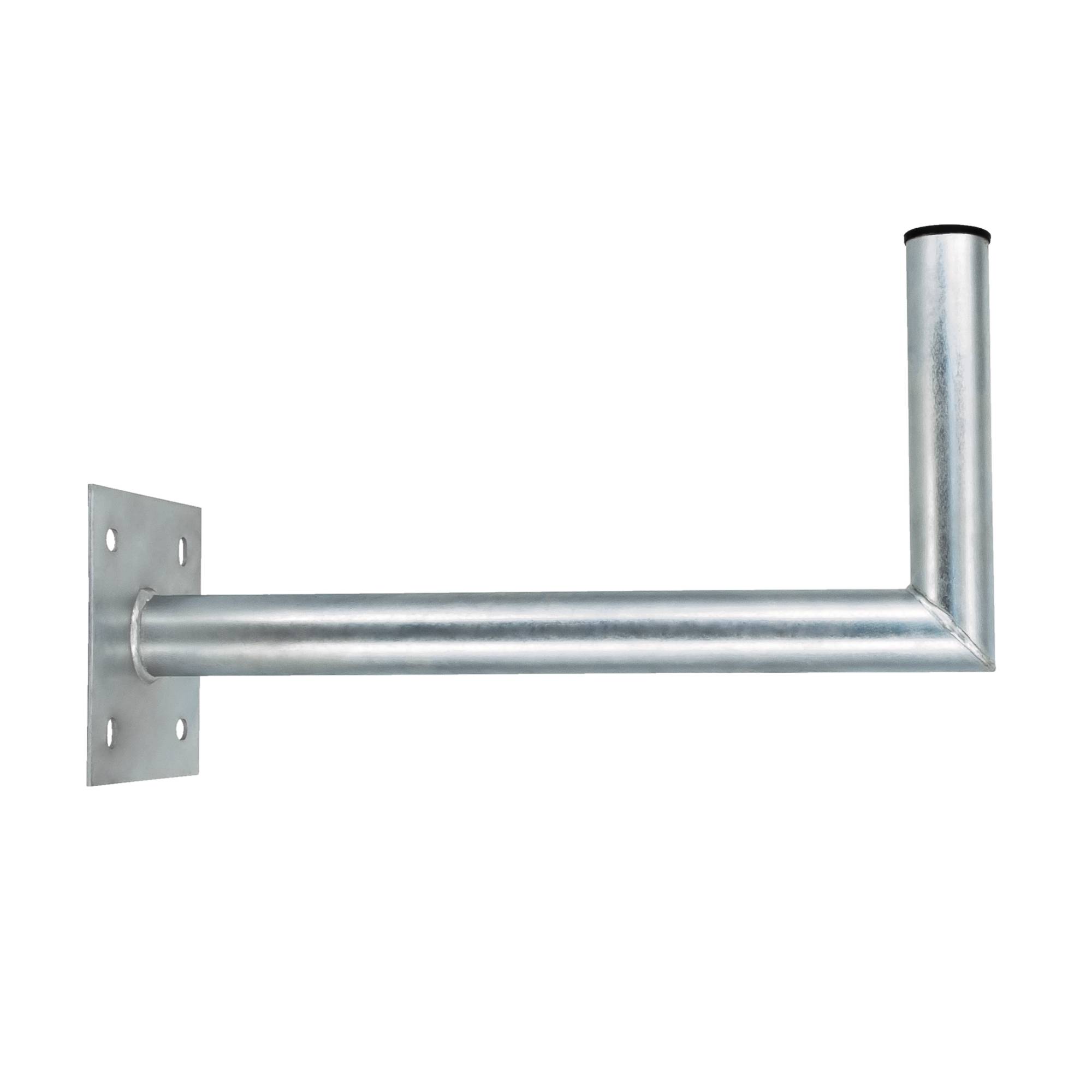 PremiumX 45-50 cm Wandhalter Stahl verzinkt SAT Antenne Wandhalterung Wand Montage Halter Wandabstand 45 - 50 cm Ø 48mm