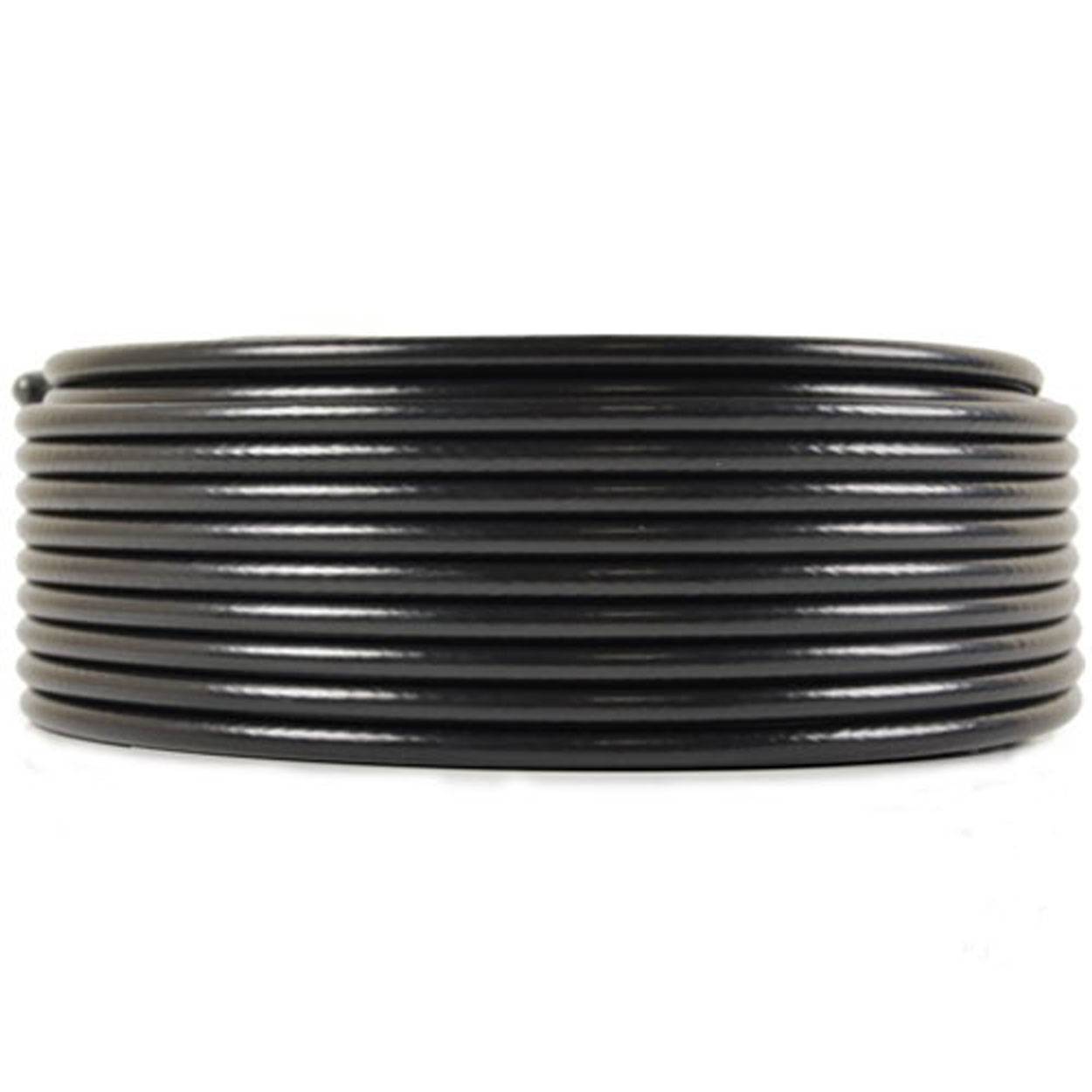 PremiumX 50m BASIC Koaxialkabel schwarz 135dB 4-fach geschirmt CCS SAT TV Koax RG6 Antennenkabel Satelliten-Kabel