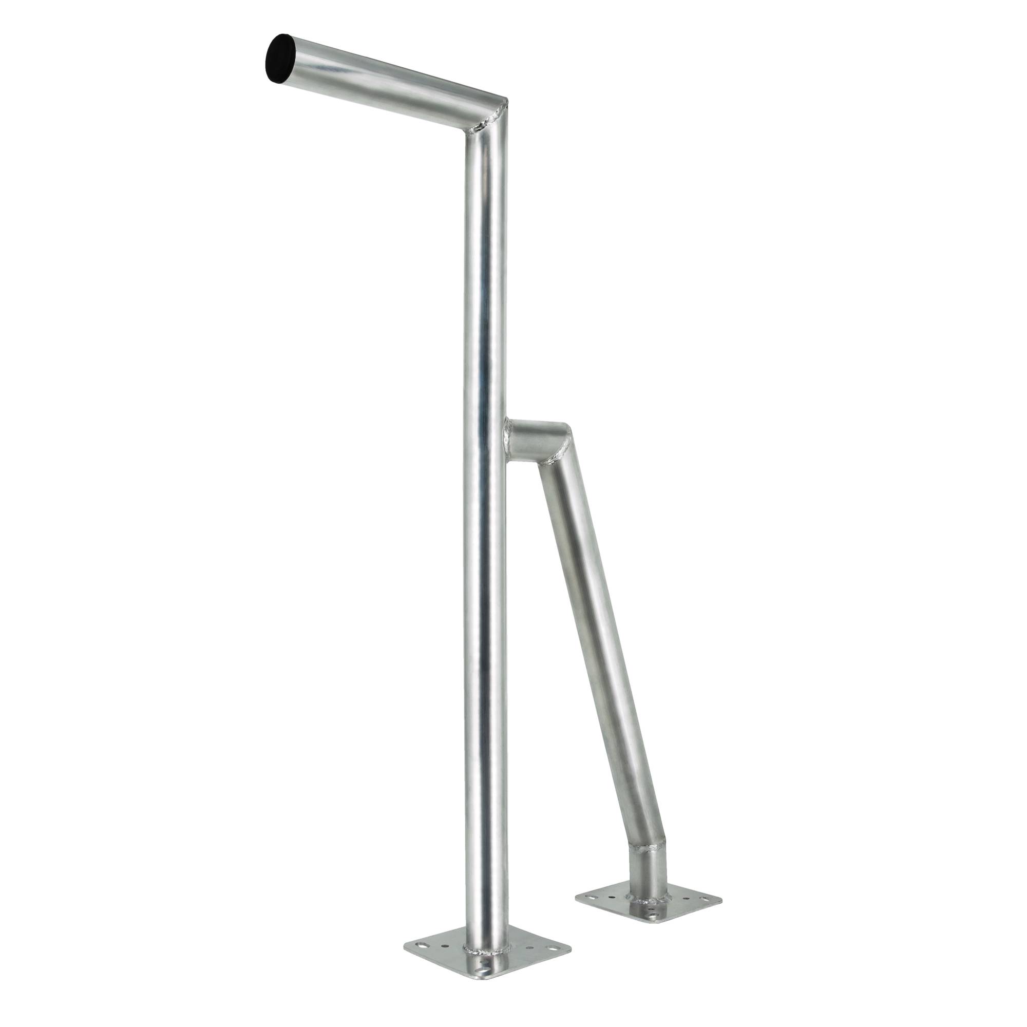 PremiumX 100cm Wandhalter Aluminium zwei Wandplatten SAT Wand-Halterung für Satelliten-Schüssel LTE Antennen Wandausleger 1m