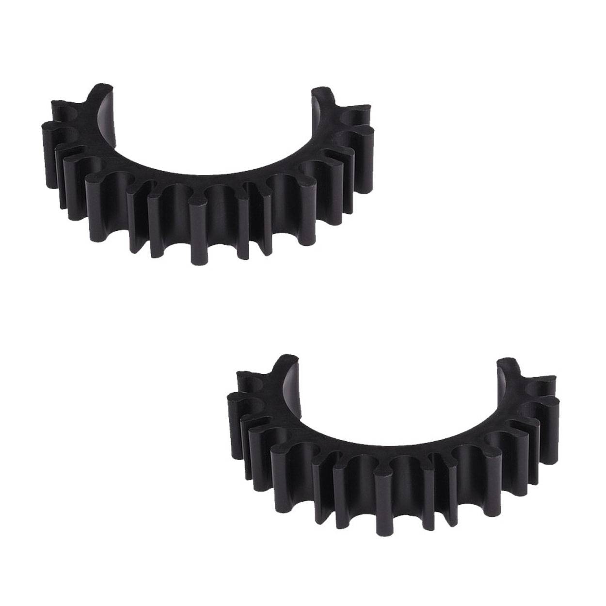 PremiumX 2x SAT Kabelclip für Mast 48-50mm Kabelhalter Mast-Clip Antennen-Kabel-Masthalter