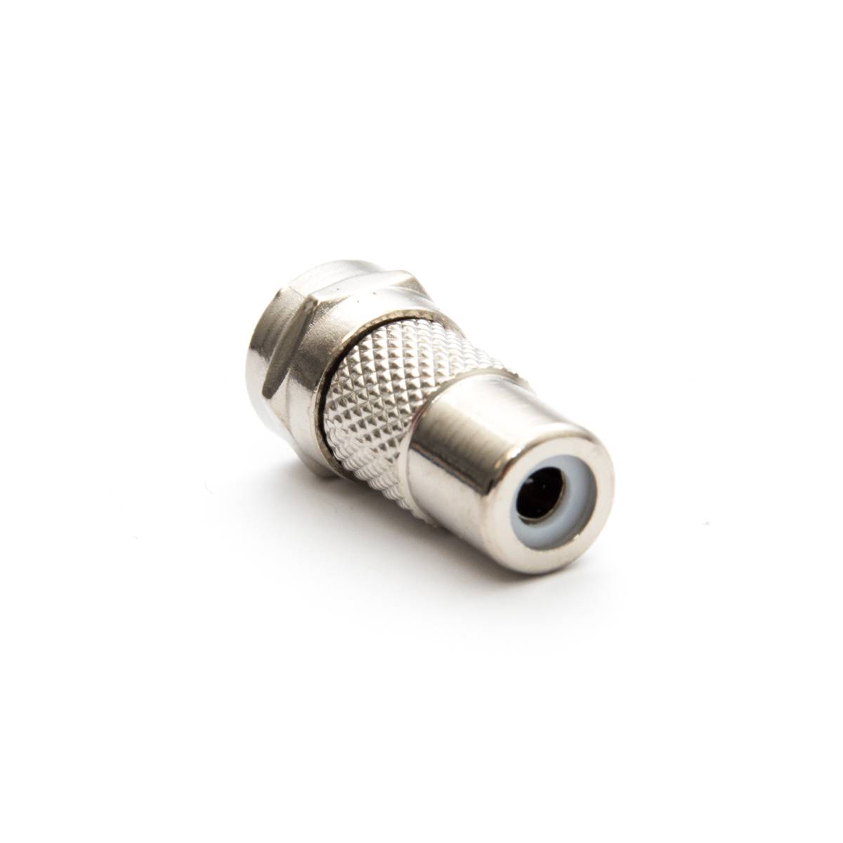 PremiumX 20x F-Adapter F-Stecker auf Cinch Buchse TV Koaxialkabel Verbinder
