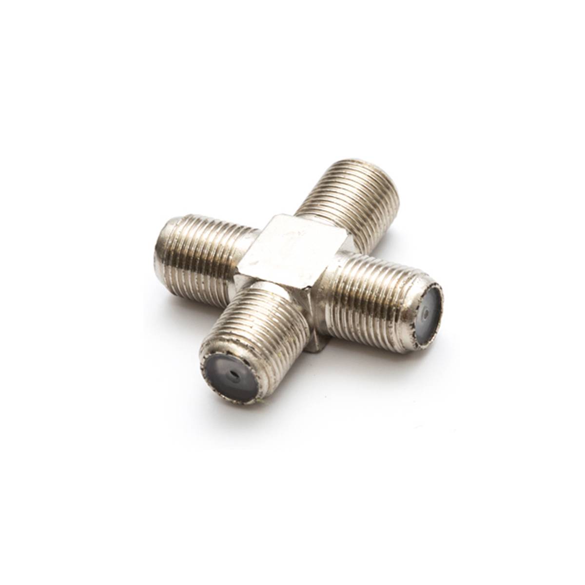 PremiumX 5x F-Adapter 4x F-Buchse Verbinder Splitter Koax- und Antennenkabel