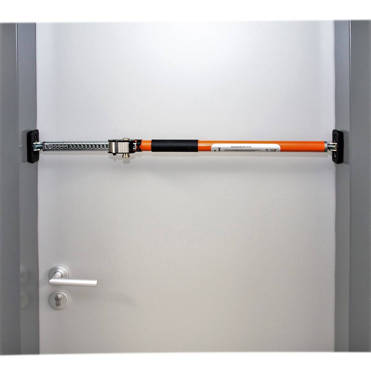 SCHMIDT security tools 3x Türspanner Zargen-Zwinge Zargenspanner Türspreize Tür-Einbau Teleskop-Spanner verstellbar von 65-115 cm