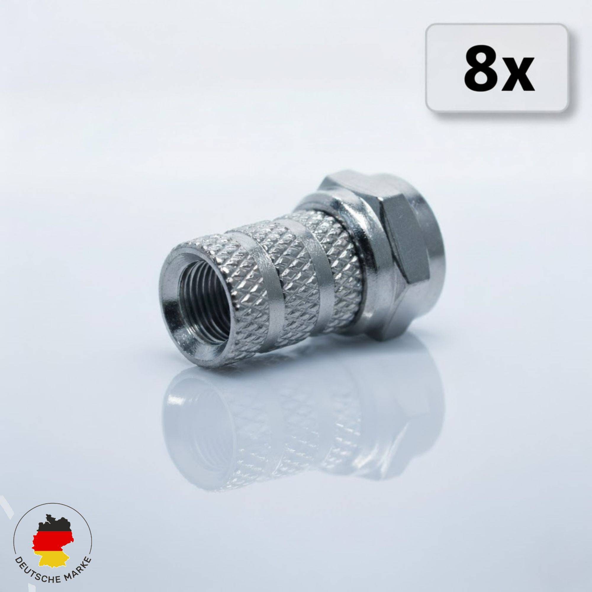 PremiumX 10m Quattro Quad Kabel 4in1 SAT Koaxialkabel 4-Fach Antennenkabel >90dB 2-fach geschirmt Digital Set 4K 8K UHD DVB-S2 für LNB Multischalter