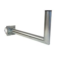 SkyRevolt 30-35cm Ø 48mm Geländerausleger Balkonhalterung Geländerhalter SAT-Antenne Mast-Ausleger Wandhalter mit Schellen L-Halter für Satelliten SkyRevolt 30-35cm Ø 48mm Geländerausleger Balkonhalterung Geländerhalter SAT-Antenne Mast-Ausleger Wandhalter mit Schellen L-Halter für Satelliten