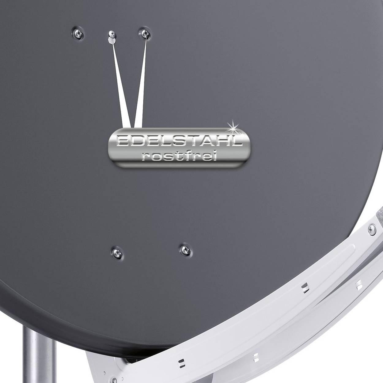 Fuba DAA 850 A Satellitenantenne 85x85 cm Aluminium Anthrazit Satellitenschüssel