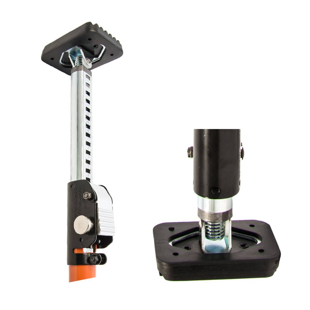 PremiumX Fensterhalter 160-290 cm Spannweite Balkon Rahmen Teleskop-Mast Fenster Klemm-Halterung für Satellitenschüssel - Befestigung ohne Bohren un