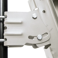 PremiumX Satelliten-Komplettanlage 100cm Satellitenschüssel Aluminium Hellgrau Antenne Twin LNB F-Stecker, SAT bis 2 Teilnehmer PremiumX Satelliten-Komplettanlage 100cm Satellitenschüssel Aluminium Hellgrau Antenne Twin LNB F-Stecker, SAT bis 2 Teilnehmer