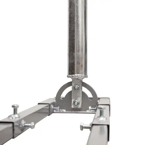 SkyRevolt SAT Dachsparrenhalter 1 m Mast 60 mm Stahl feuerverzinkt Sparren-Halterung für Satelliten-Antenne Satellitenschüssel mit Frankfurter Dacha SkyRevolt SAT Dachsparrenhalter 1 m Mast 60 mm Stahl feuerverzinkt Sparren-Halterung für Satelliten-Antenne Satellitenschüssel mit Frankfurter Dacha