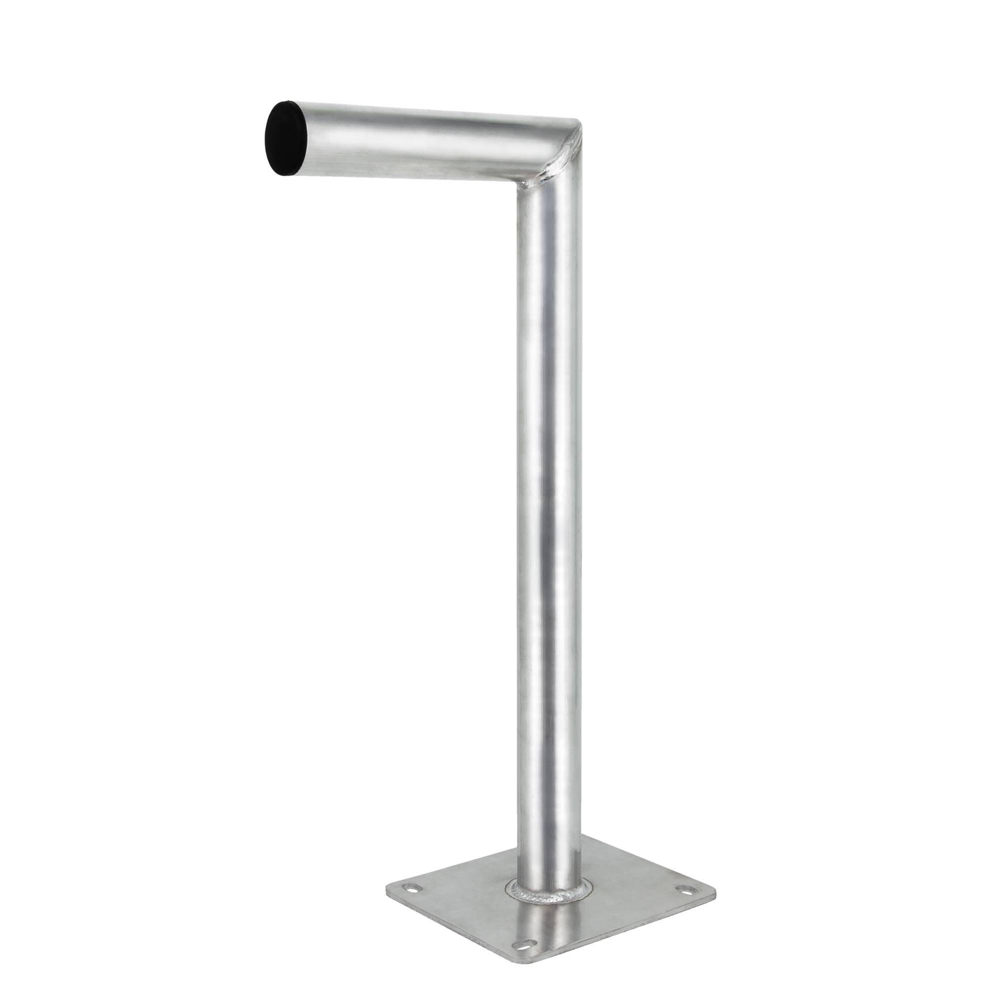 PremiumX 60cm Wandhalter Aluminium XXL Wandplatte ALU Winkel-Halter für SAT-Schüssel Satelliten-Antenne inkl. Schraubensatz